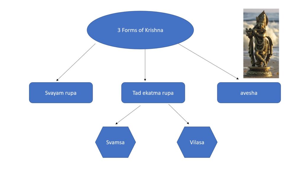 forms of krishna