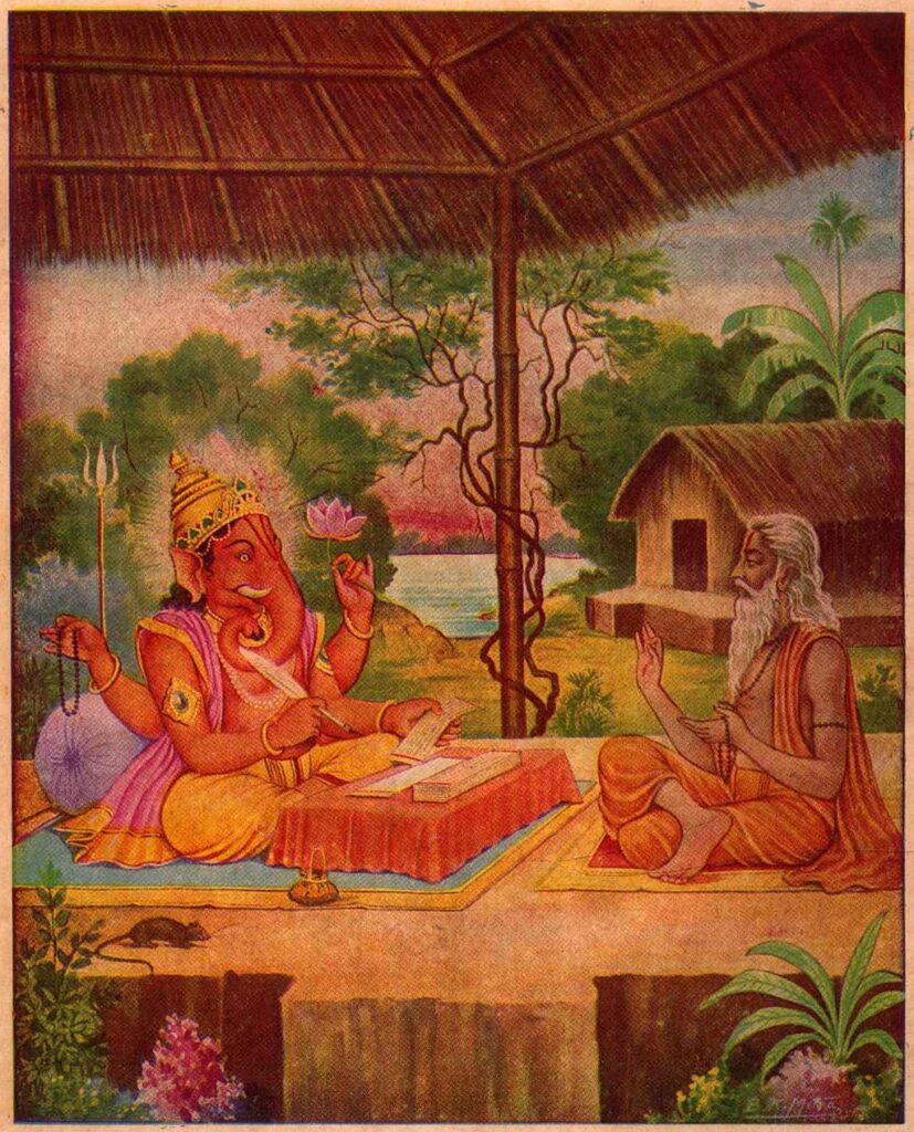 lord ganesh mahabharata