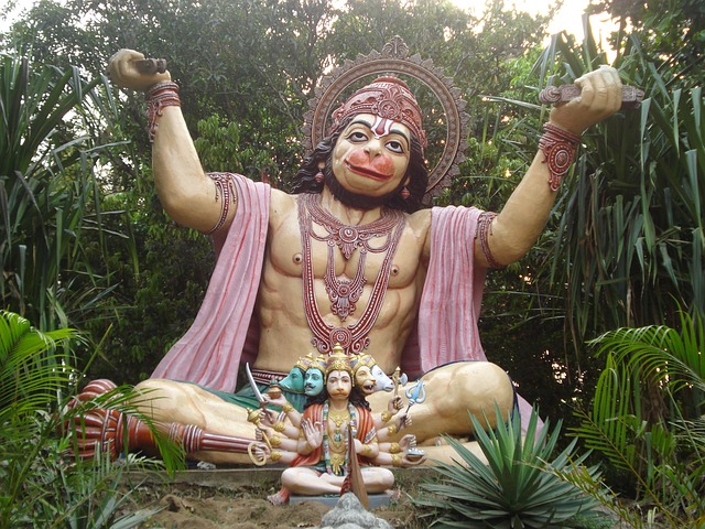 hanuman hindu monkey god rama