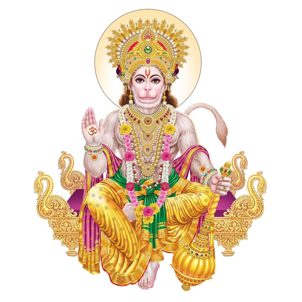 hanuman hindu monkey god