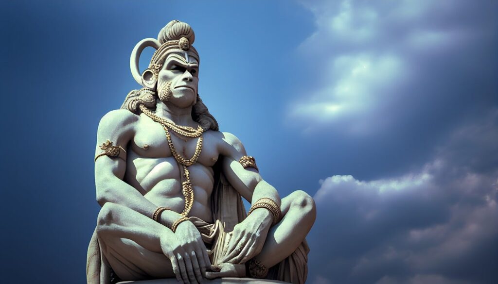 hanuman hindu monkey god rama